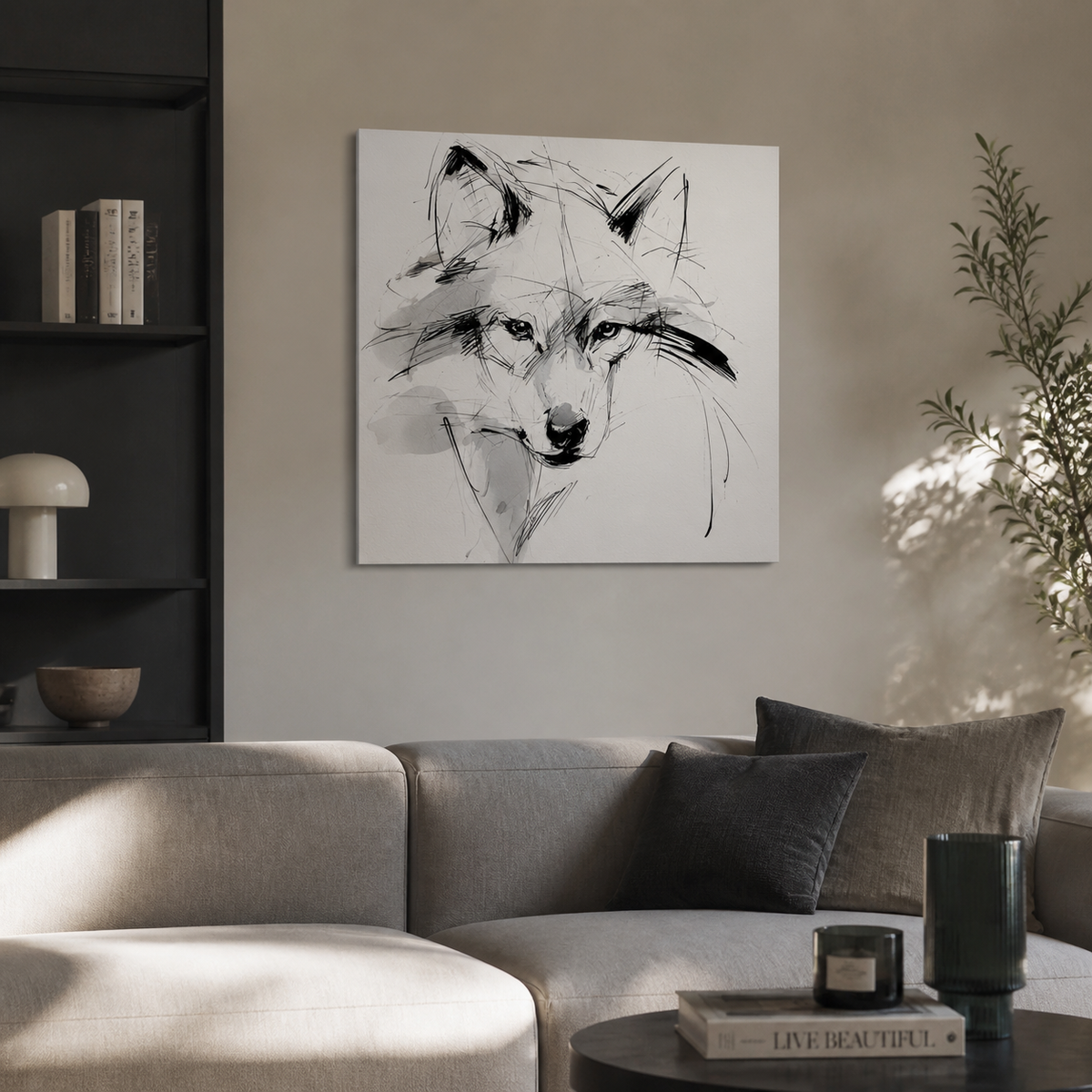 Schets van een Wolf