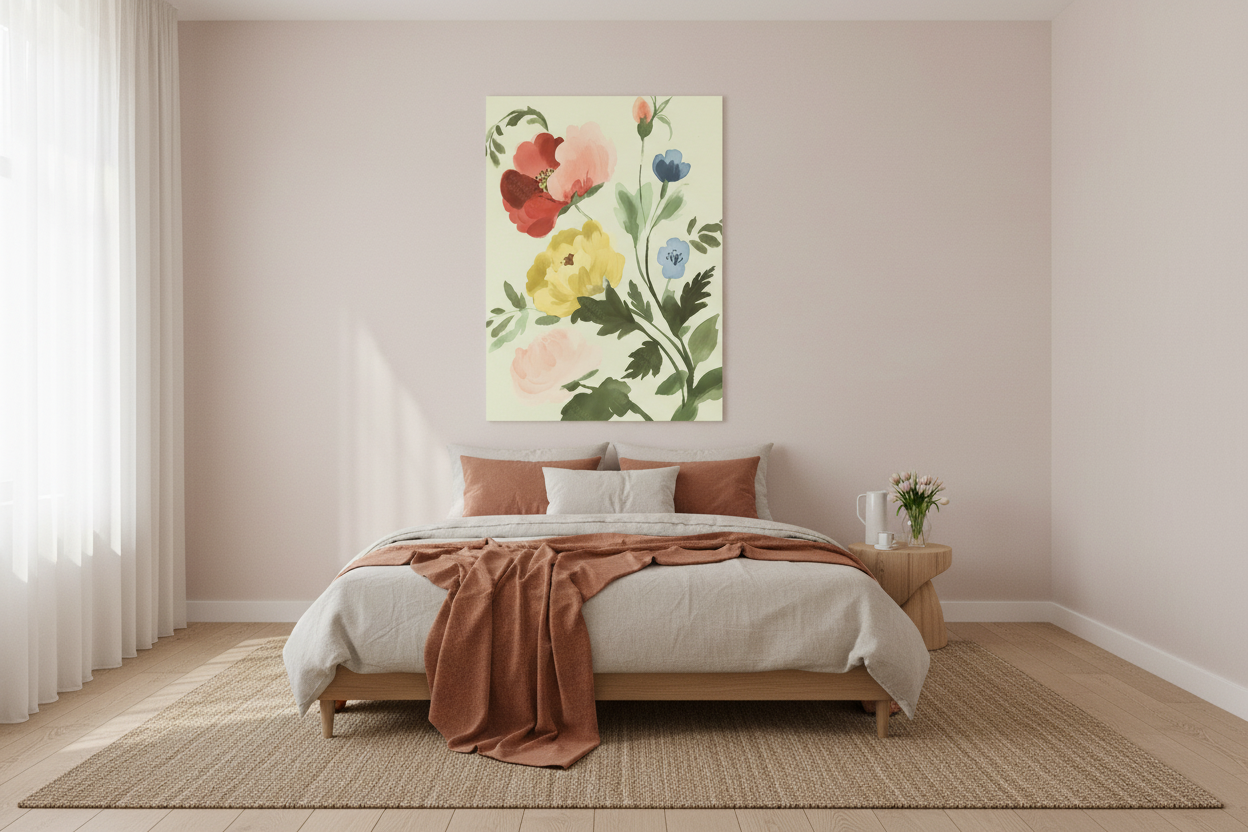 Bloemenpracht in zachte tinten