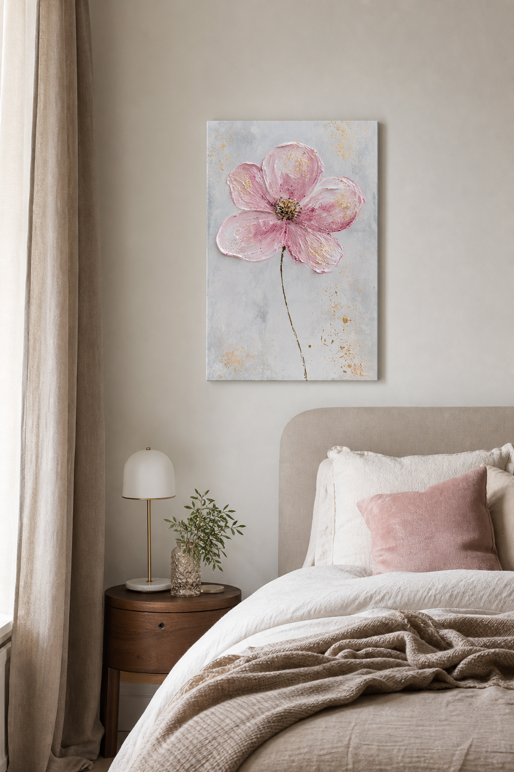 Roze bloem in volle bloei