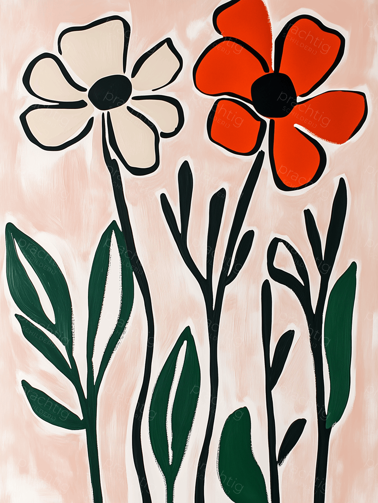 Bloemenpracht in zachte tinten