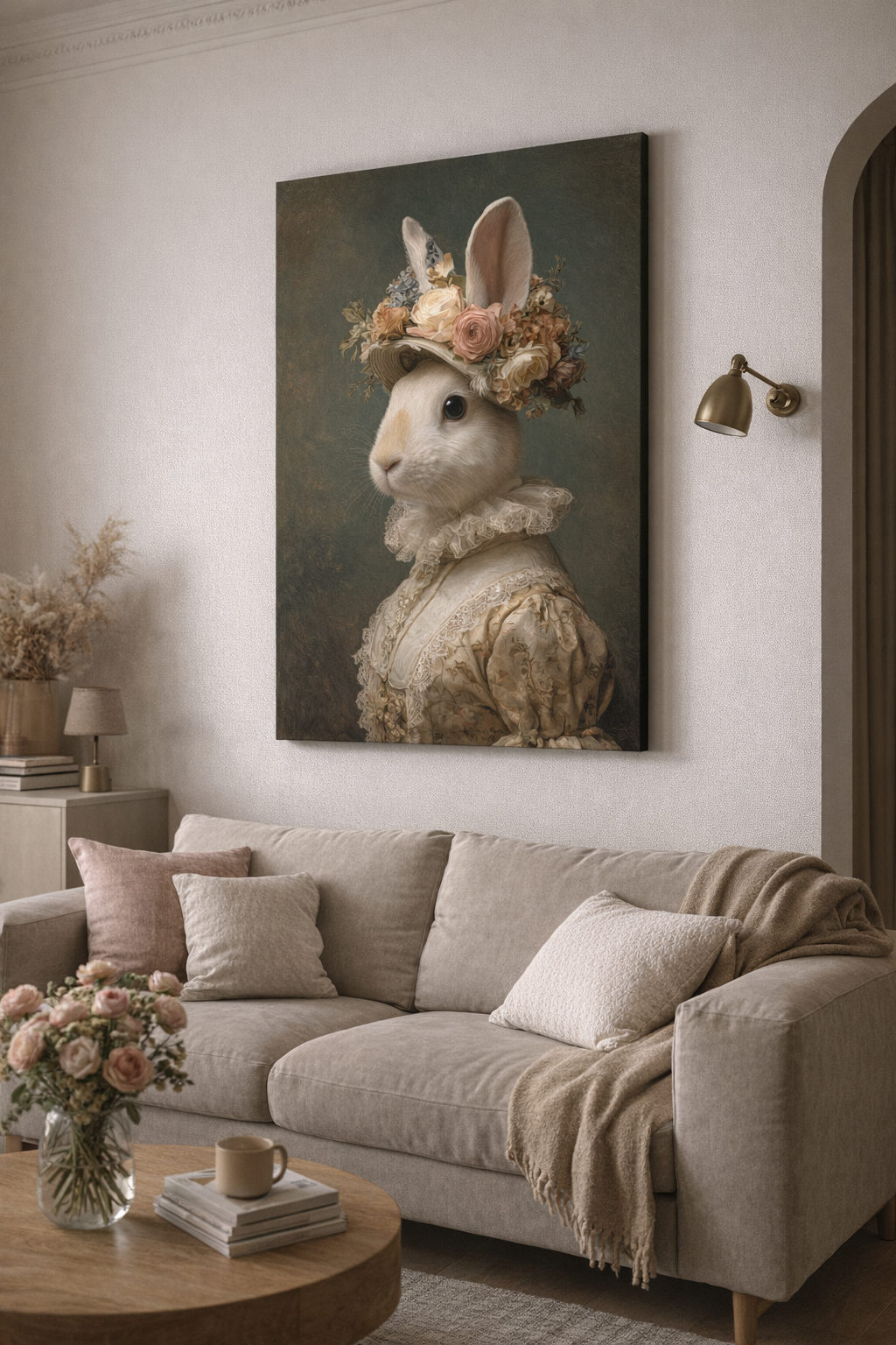 Elegantie in een Dierlijk Portret