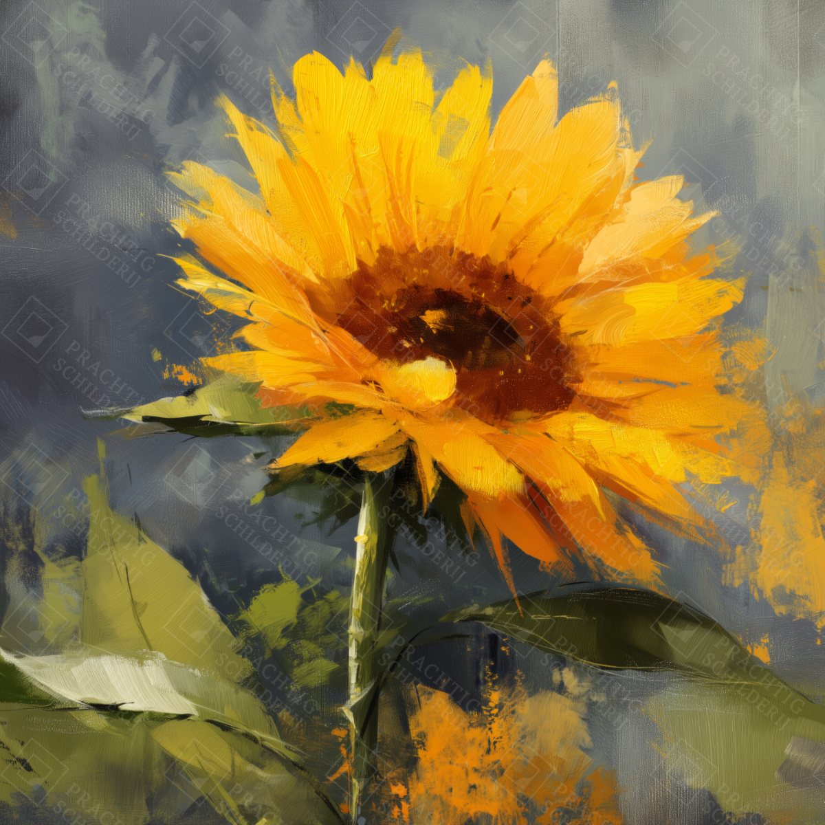 Zonnige Zonnebloem