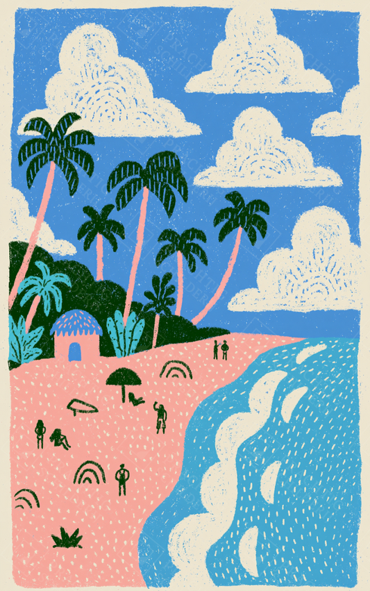 Tropische Stranddromen