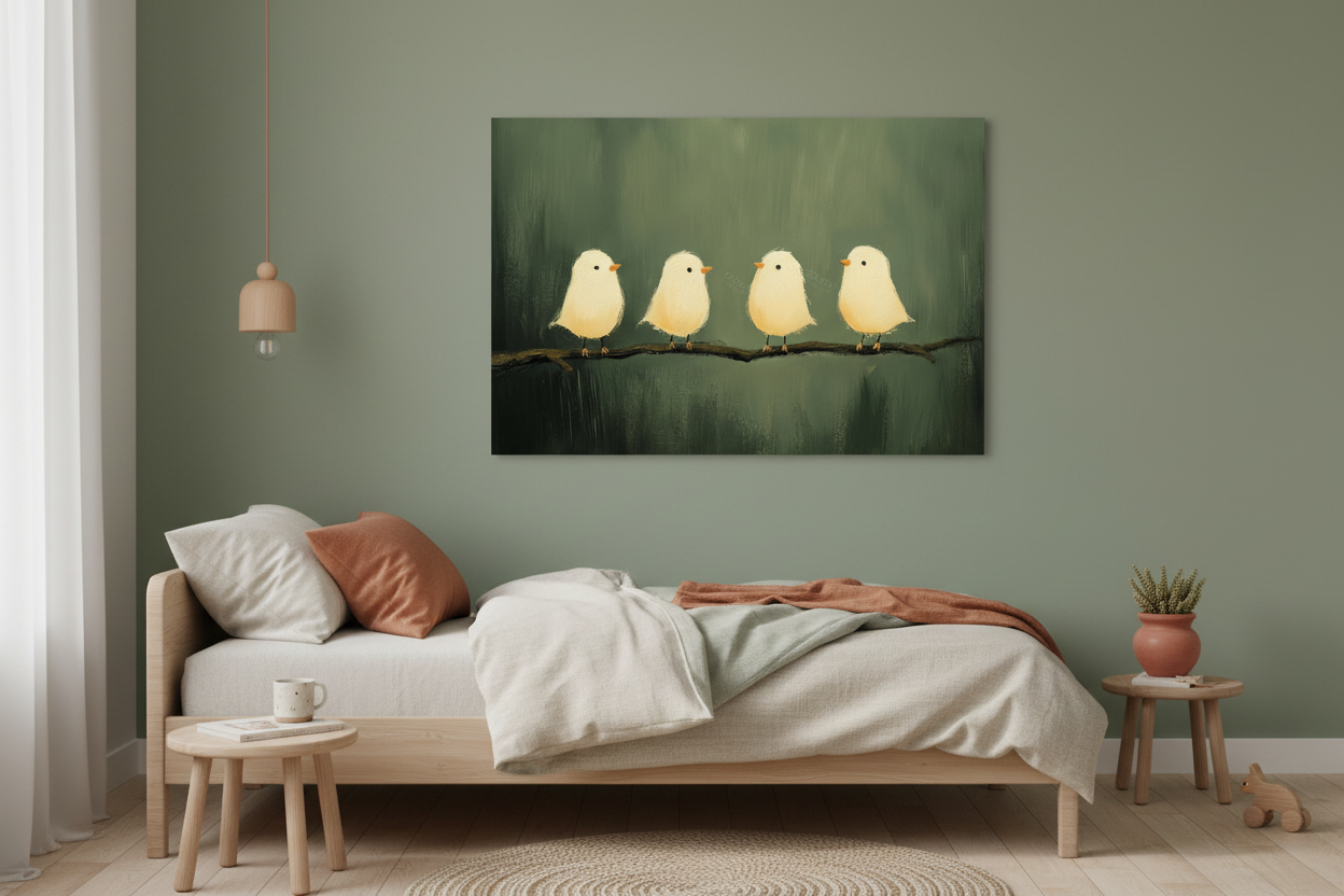 Vrolijke Gevederde Vogels