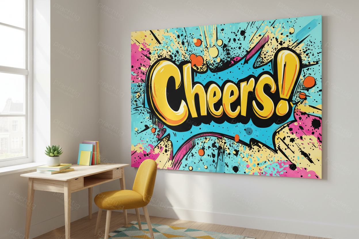 Feestelijke Popart Explosie
