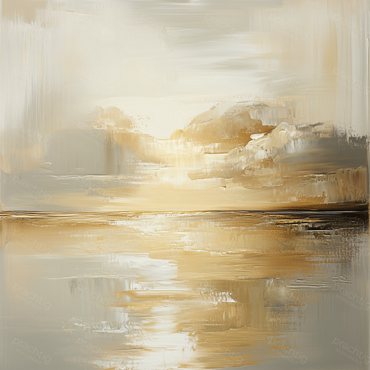 Gouden Zonsopgang aan de Horizon