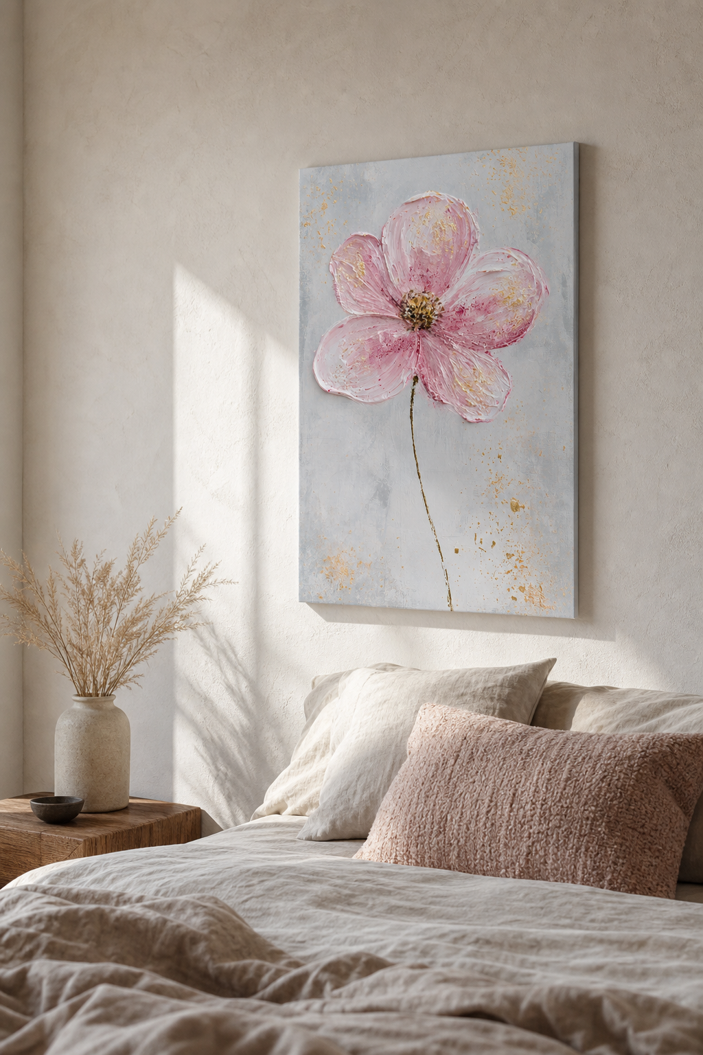 Roze bloem in volle bloei