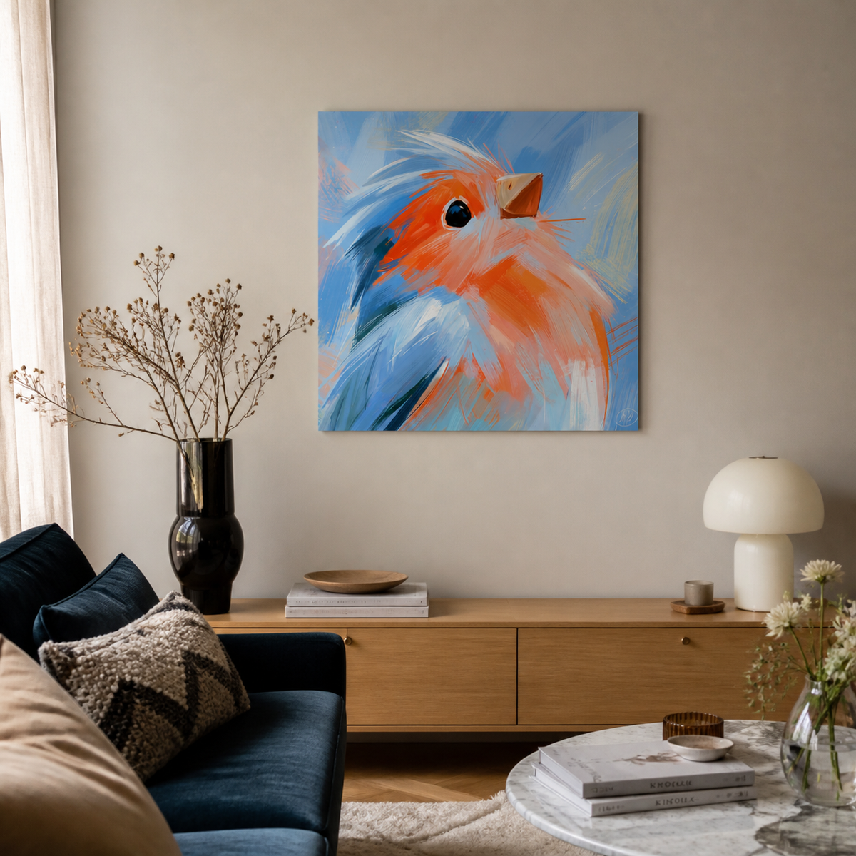 Stralende Blik van de Vogel
