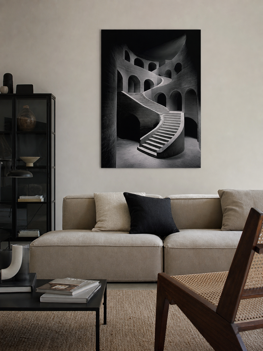 Archi-trappen in duotoon