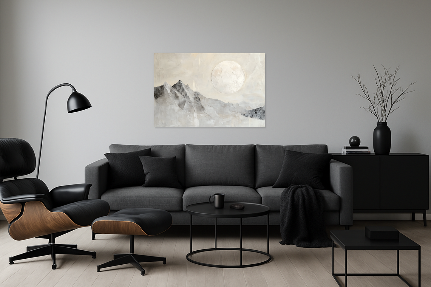 Berglandschap in Zacht Licht