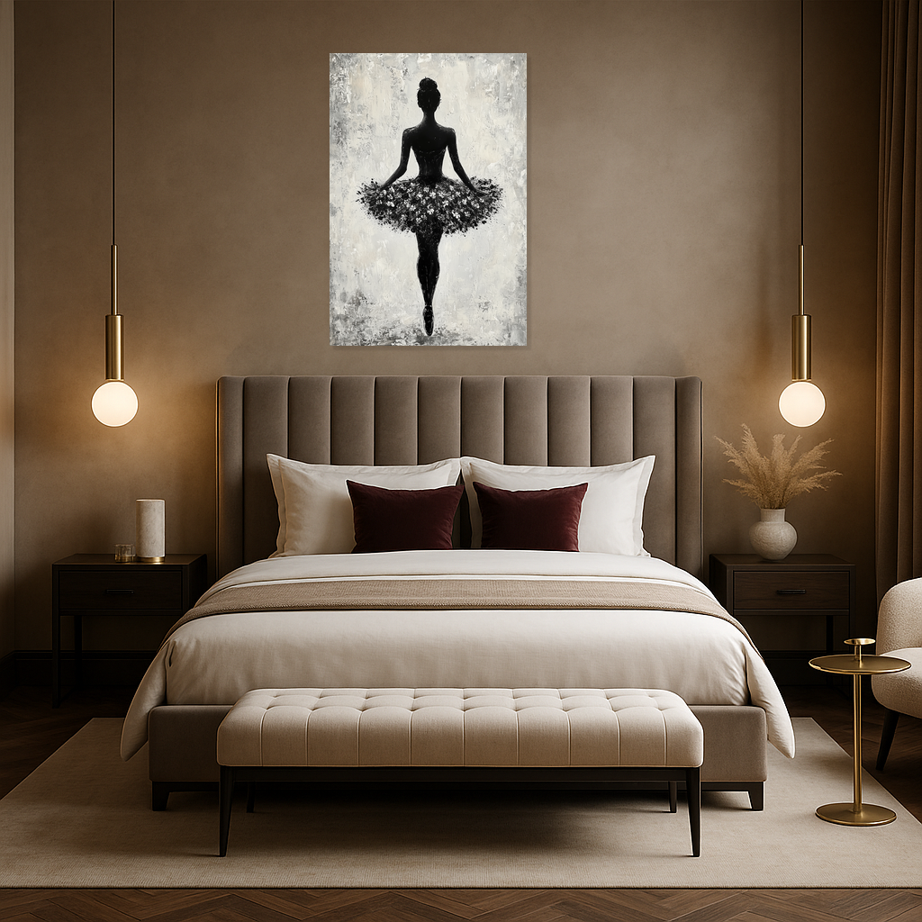 Ballerina in Bloemenjurk