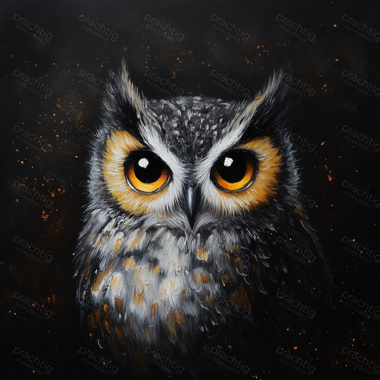 Uil in de nacht