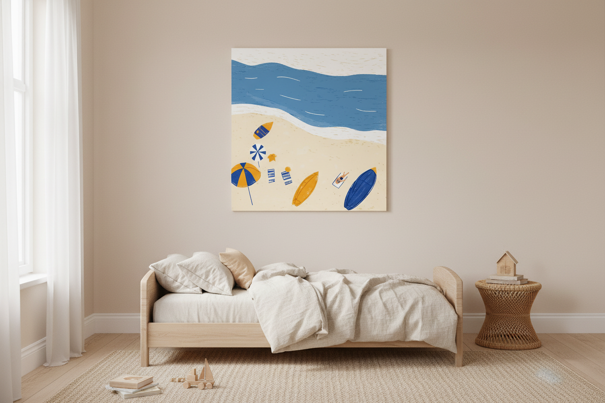 Zonnige Dag aan Zee