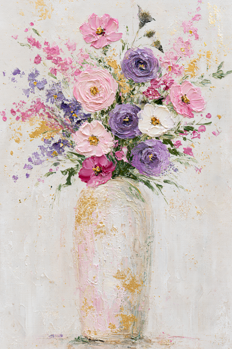 Bloemenpracht in pasteltinten