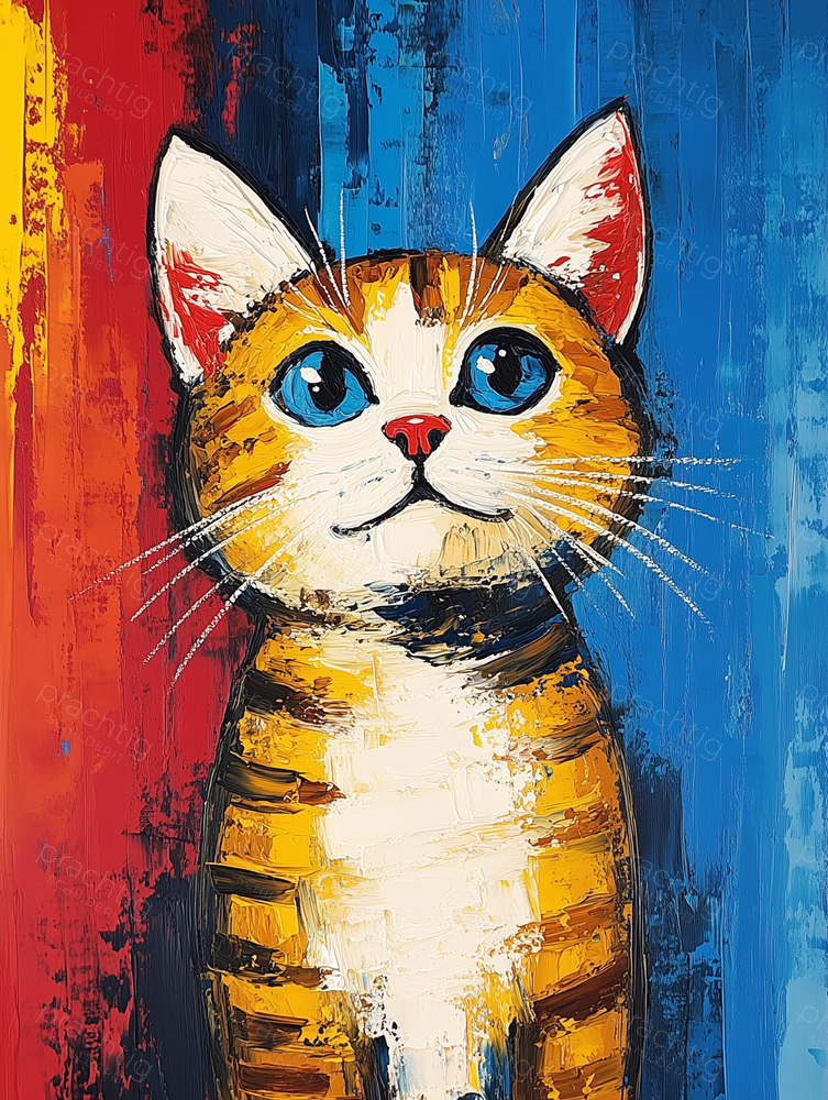 Stralende Kattenblik