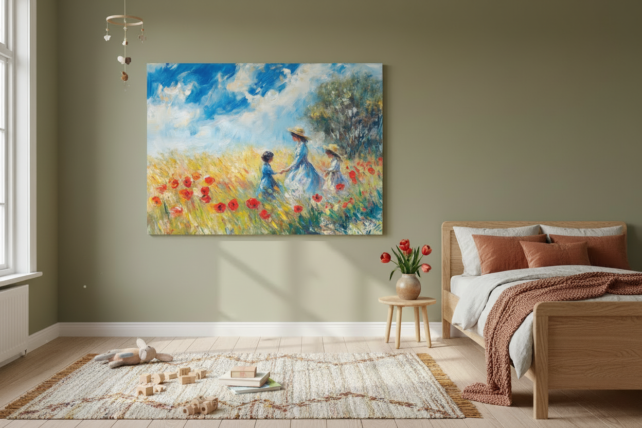 Zomerspel in Klaprozenveld