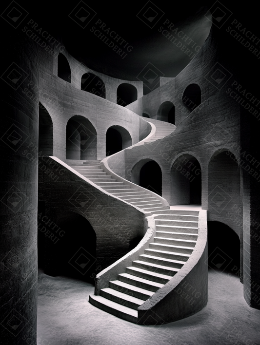 Archi-trappen in duotoon