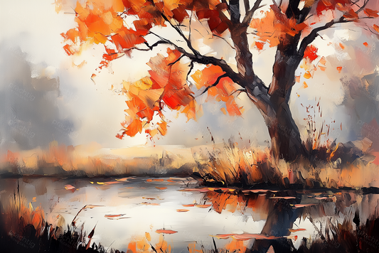 Herfstpracht aan de Oever