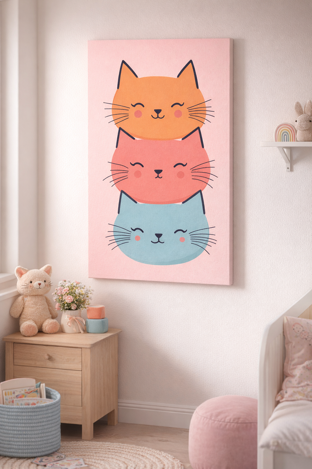 Vrolijke Kattenstapel