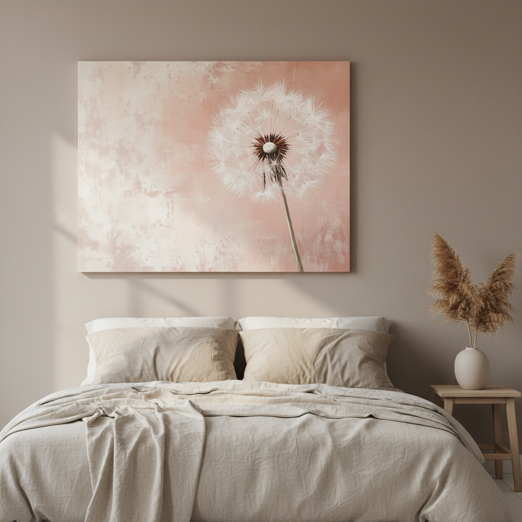 Sereen Paardenbloem Kunstwerk