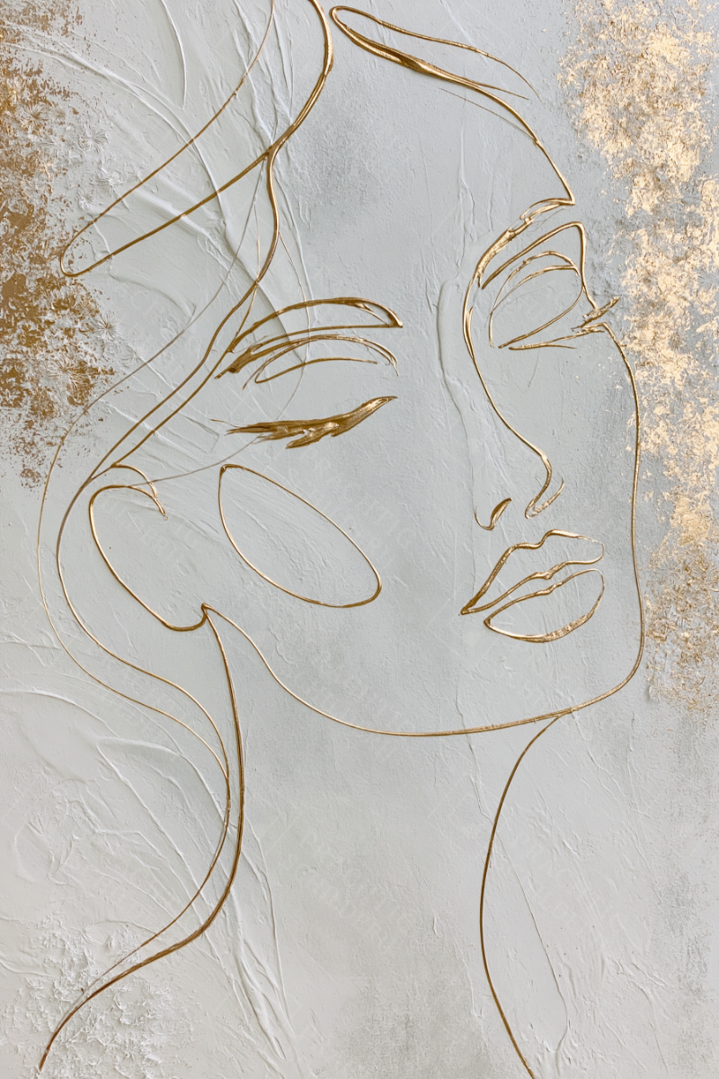 Gouden Lijnenportret