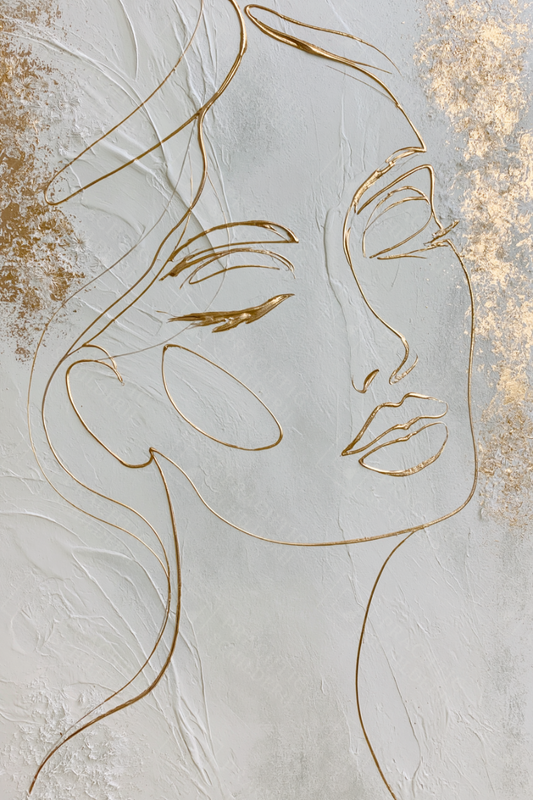 Gouden Lijnenportret