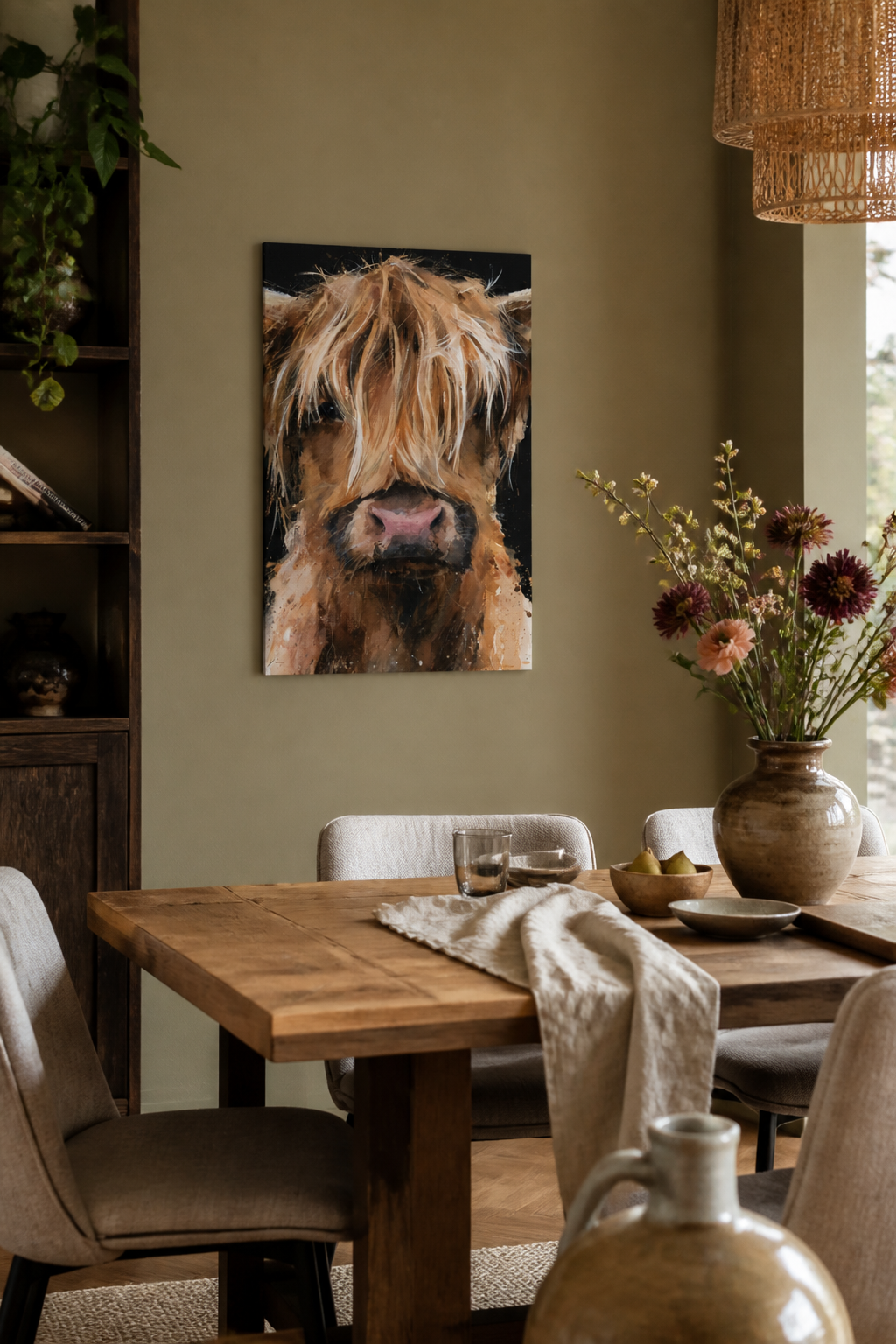 Schotse Hooglander met Kracht