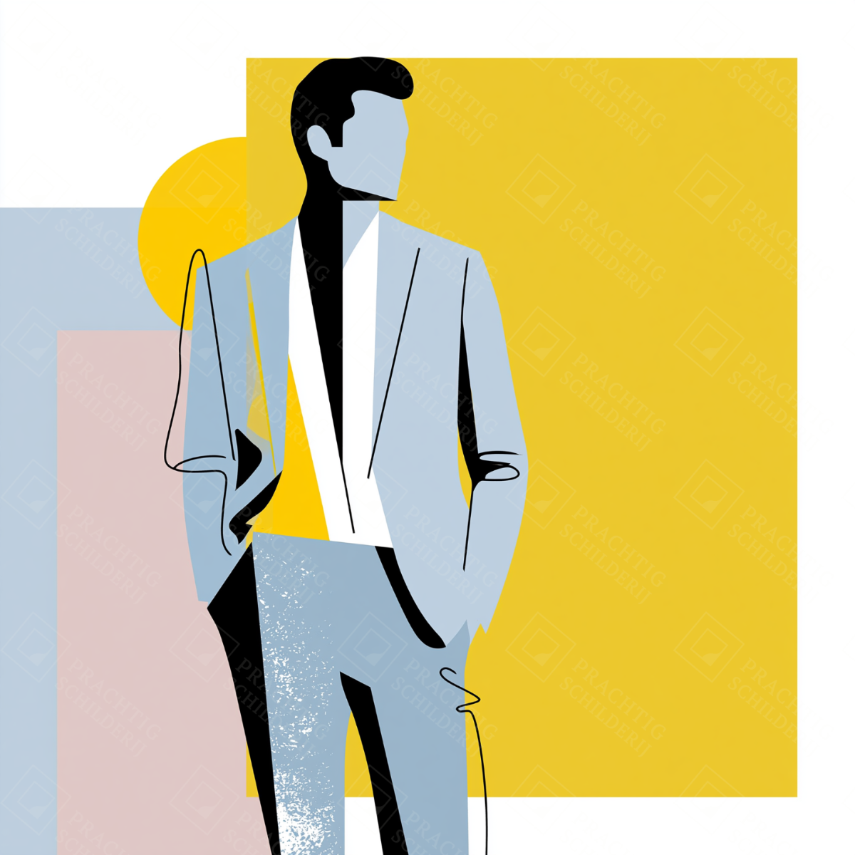 Elegante Silhouetten