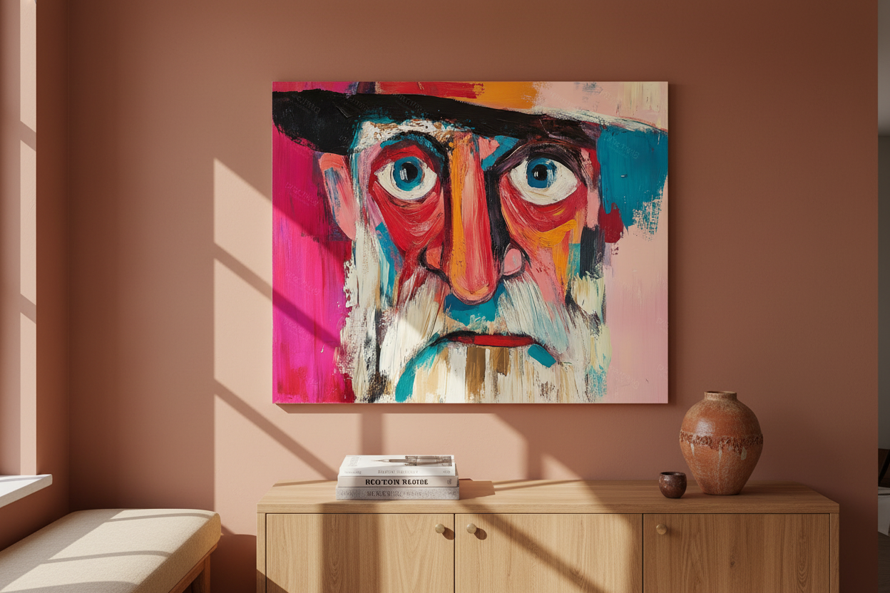 Expressieve Blik in Kleur