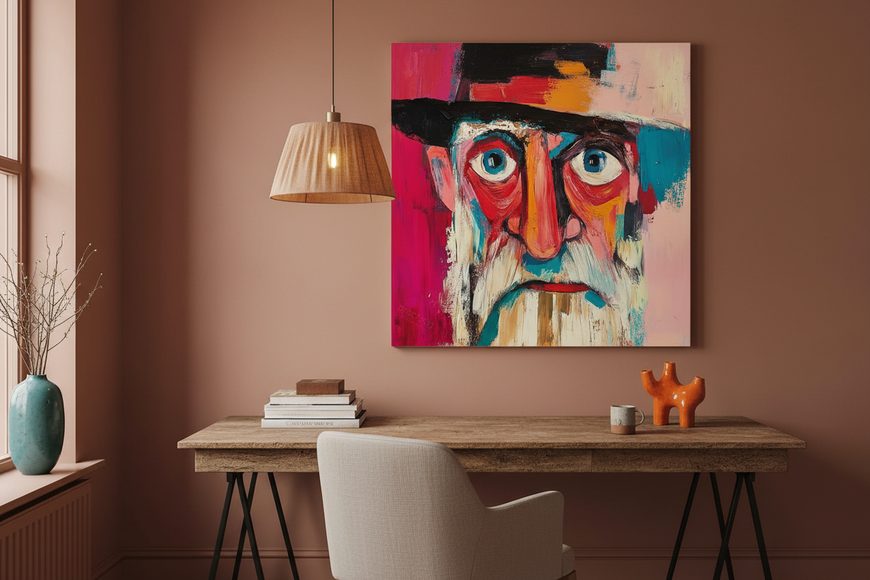 Expressieve Blik in Kleur