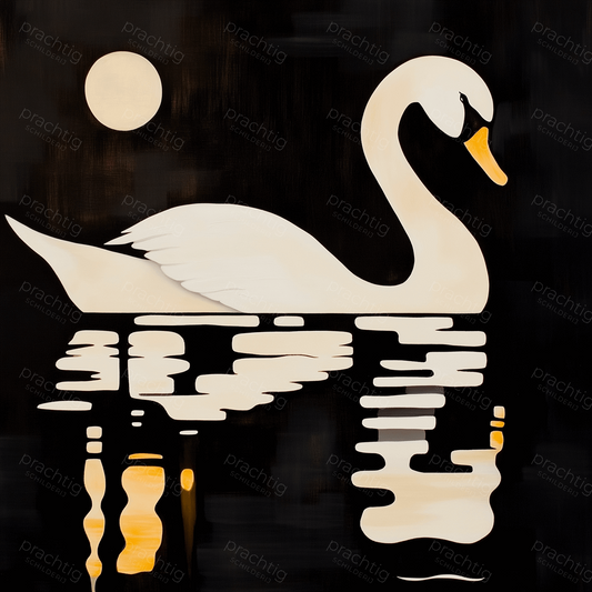 Zwaan bij Nacht