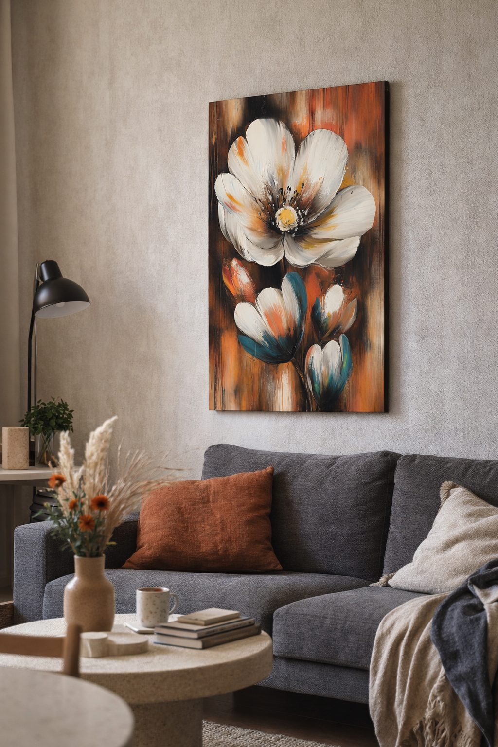 Bloemenpracht in Vuurkleuren