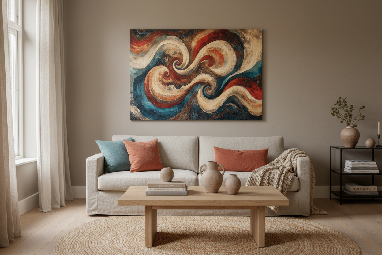 Dynamische Vortex van Kleur