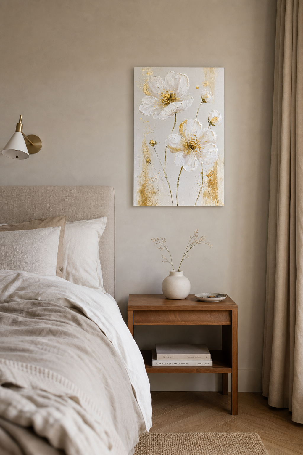 Bloemenpracht in Goud