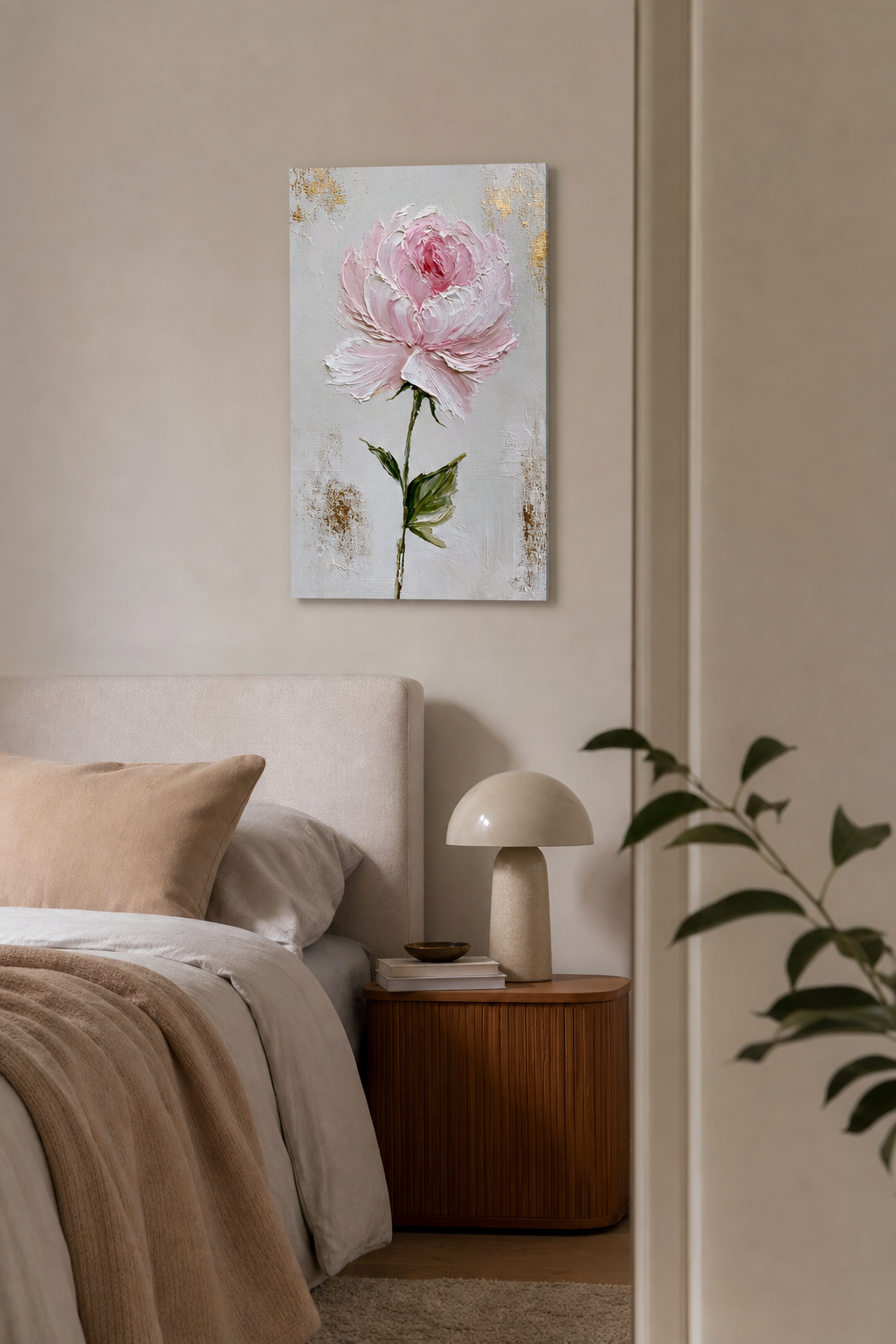 Zachtroze Bloemenpracht