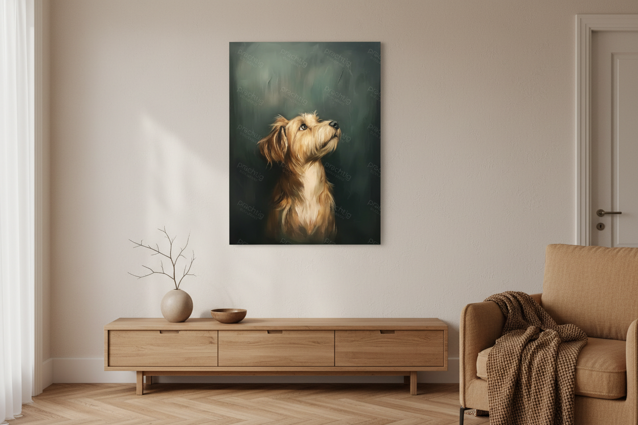 Verlangende Blik van de Hond