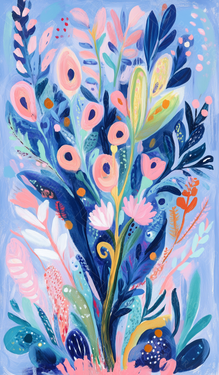 Bloemenpracht in Pastel