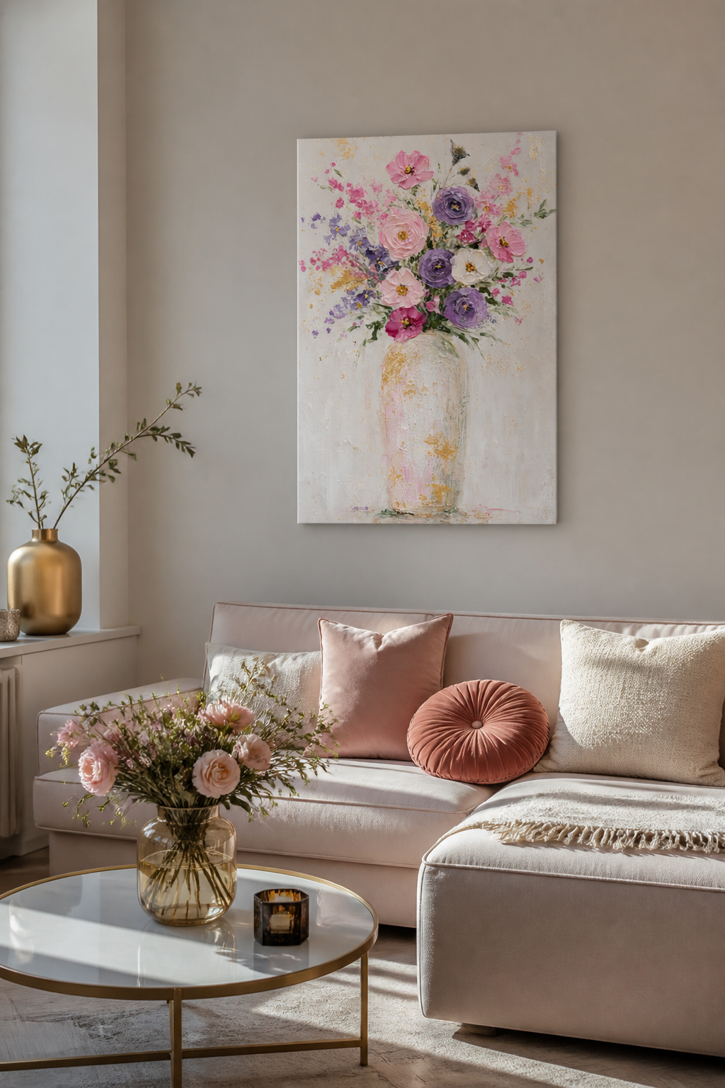 Bloemenpracht in pasteltinten