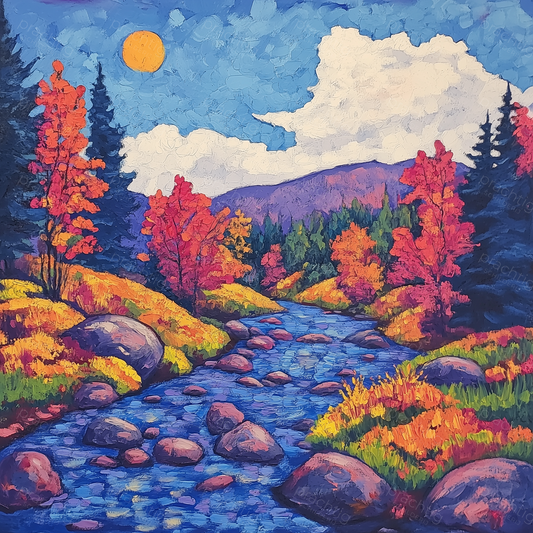 Herfstlandschap vol Kleuren