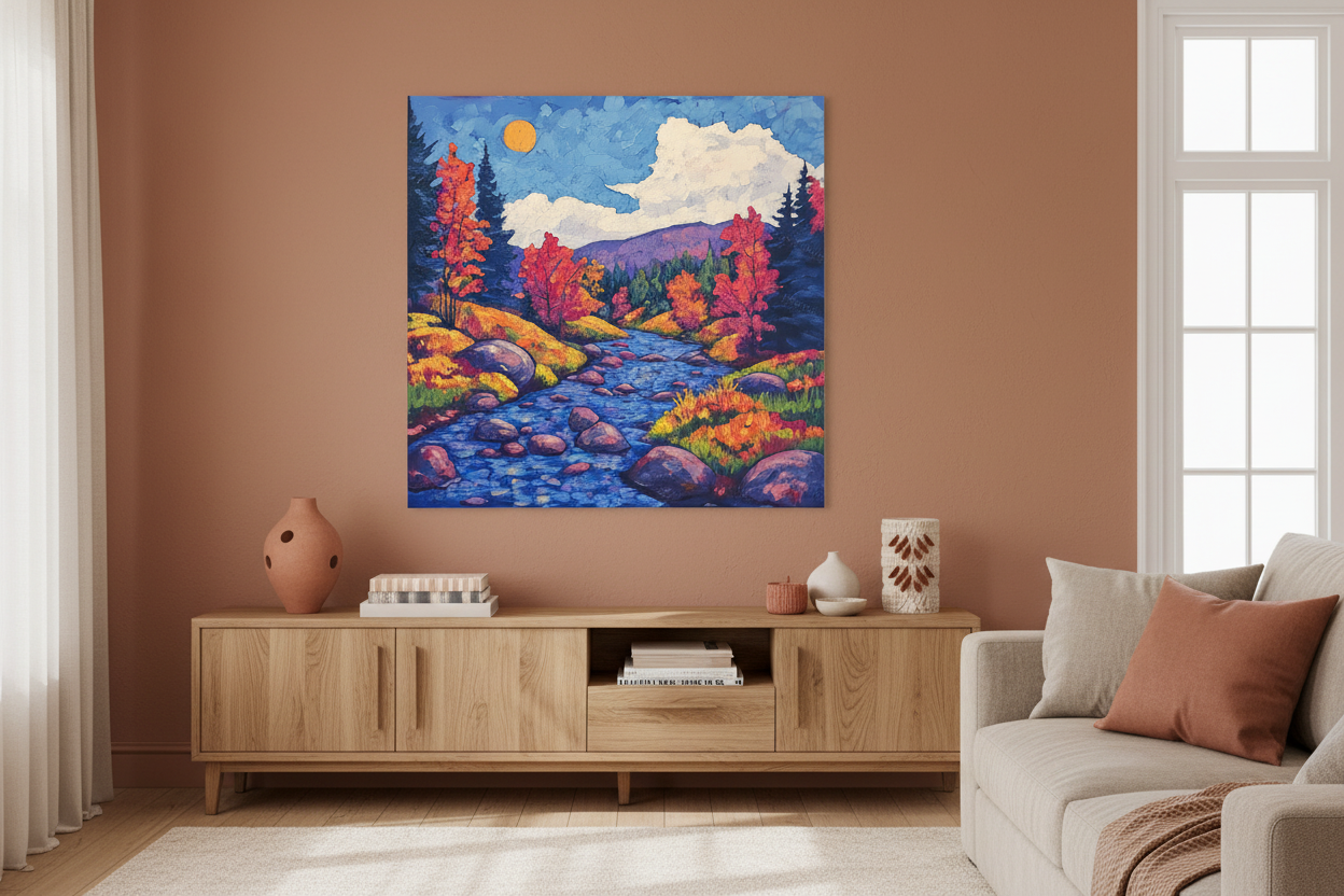 Herfstlandschap vol Kleuren
