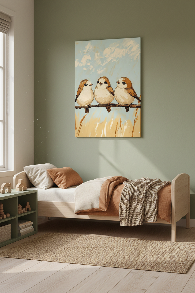 Drie Vrolijke Vogeltjes