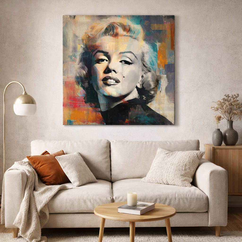 Iconisch portret met moderne twist
